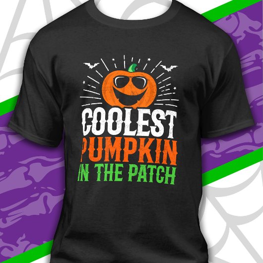 Grappigste Koelste Pompoen In De Patch Halloween F T-shirt