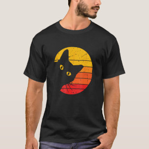 Grappigste Retro Kat T-shirt