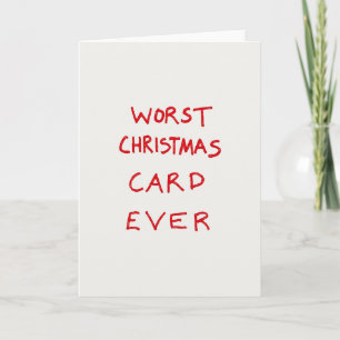 Grappigste Slechtste Kerstkaart Ooit Kaart