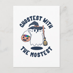 Grappigste Spookachtige Heks Briefkaart