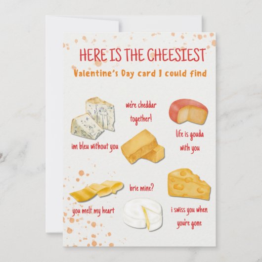 Grappigste Valentijnsdagkaart Feestdagenkaart (Voorkant)