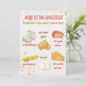 Grappigste Valentijnsdagkaart Feestdagenkaart (Staand voorkant)