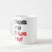 Grappleiding Zombie Slayer Grapje Koffiemok (Voorkant links)