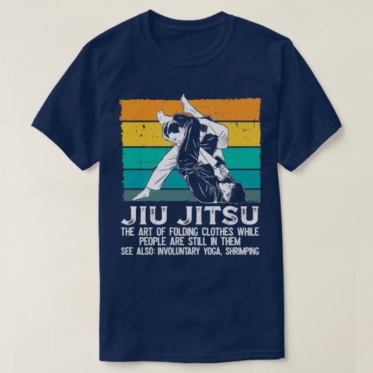 Grappling Brazililian JiuJitsu BJJ Gifts T-shirt (Design voorkant)