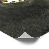 Grapport van grappige jungle dierenvrienden poster (Hoek)