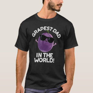 Grapste pap in de wereld grappige fruitpun donker  t-shirt