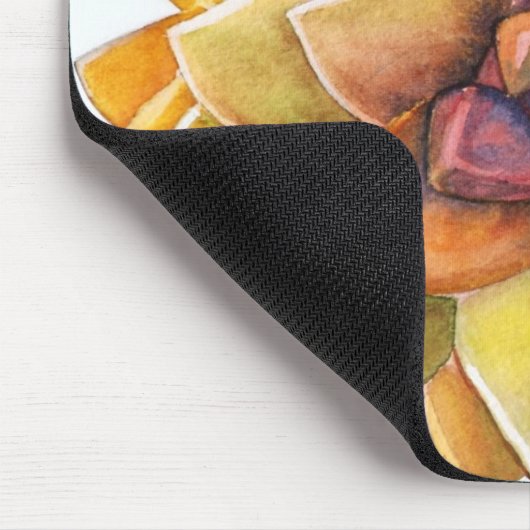 Graptopetalum waterverf mousepad muismat (Hoek)