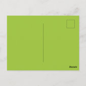Grapvogel Vogel Kletskous Grappig Briefkaart (Achterkant)