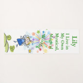 Grapy Fairy Mystical Magical World Cute Yogamat (Achterkant (horizontaal))