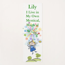 Grapy Fairy Mystical Magical World Cute Yogamat