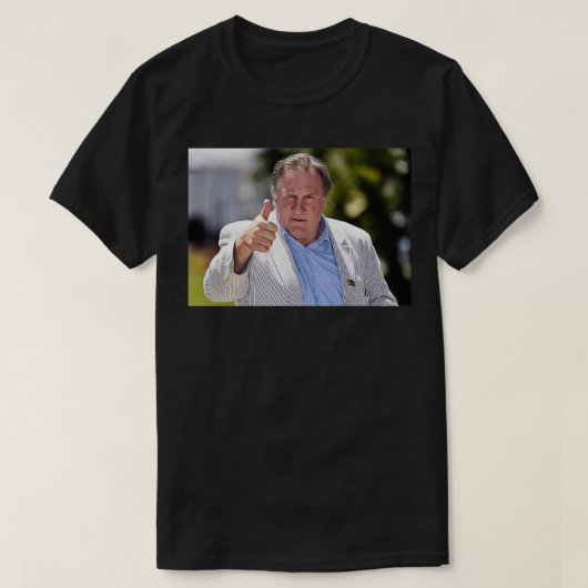 Grard Depardieu T-shirt (Design voorkant)