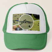 Gras Bowling Five Foto Collage, Hoed Trucker Pet (Voorkant)