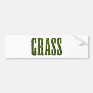 GRAS BUMPERSTICKER