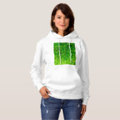 Gras capuchontrui voor vrouwen hoodie (Voorkant volledig)