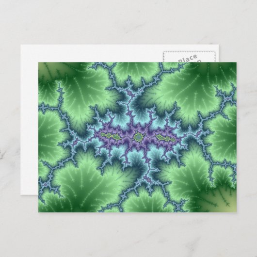 Gras Eater - Fractal Briefkaart (Voorkant / Achterkant)