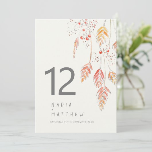 Gras en bessen vallen onder het nummer van de trou (Staand voorkant)