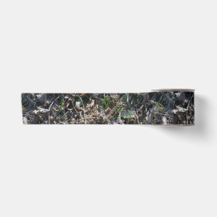 gras- en bladpakpapier satijnen lint