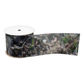 gras- en bladpakpapier satijnen lint (Spoel)