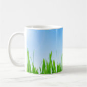 Gras en hemel koffiemok (Links)