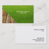 Gras en Hout 2 Visitekaartje (Voorkant / Achterkant)