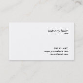 Gras en Hout 2 Visitekaartje (Achterkant)