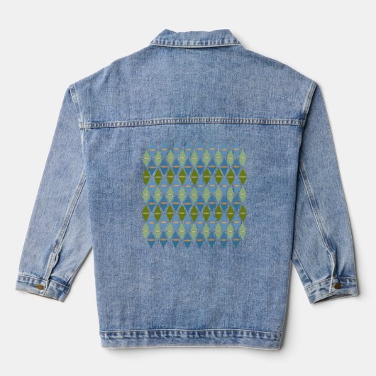 Gras en lucht denim jacket (Achterkant)