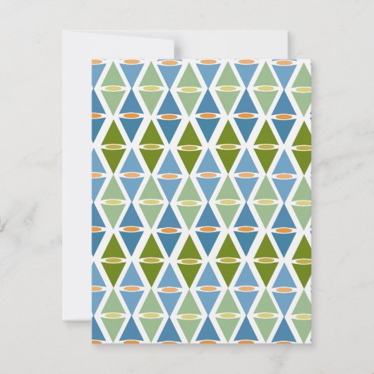 Gras en lucht notitiekaartje (Voorkant)