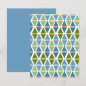 Gras en lucht notitiekaartje (Voorkant / Achterkant)