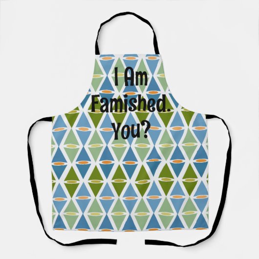 Gras en lucht schort (Voorkant)