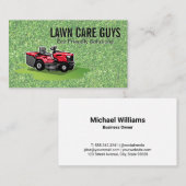 Gras | grasmaaier visitekaartje (Voorkant / Achterkant)