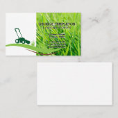 Gras | grasmaaipictogram | landschapsarchitectuur visitekaartje (Voorkant / Achterkant)