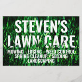 Gras groeien vet flyer (Voorkant)