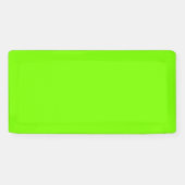 Gras Groen Effen Kleur | Klassiek | Elegant Spandoek (Horizontaal)