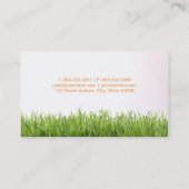 Gras II | Tuinieren, Landscaping Visitekaartje (Achterkant)