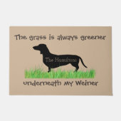Gras is groener onder mijn weiner deurmat (Voorkant)