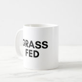 gras koffiemok (Voorkant links)