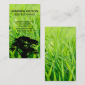 Gras | Landschapsontwerp | Visitekaartje van Garde (Voorkant / Achterkant)