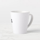 gras latte mok (Rechterhoek)