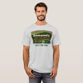 Gras met groene T-shirt voor de landschapsverzorgi (Voorkant volledig)