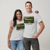 Gras met groene T-shirt voor de landschapsverzorgi (Unisex)
