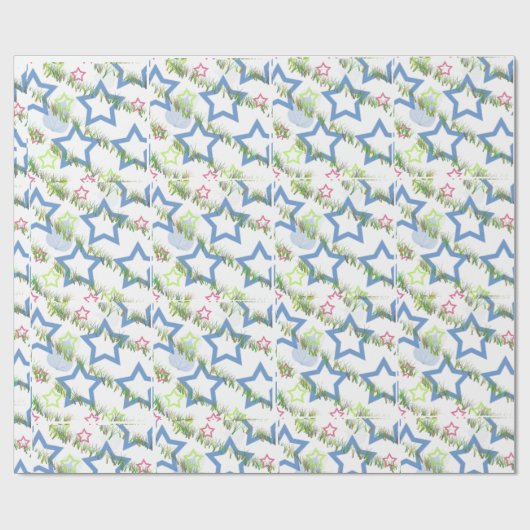 Gras met het Document van de Steen van het Ontwerp Cadeaupapier (Vlak)