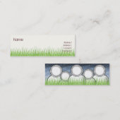 Gras Mini Visitekaartje (Voorkant / Achterkant)