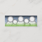 Gras Mini Visitekaartje (Achterkant)