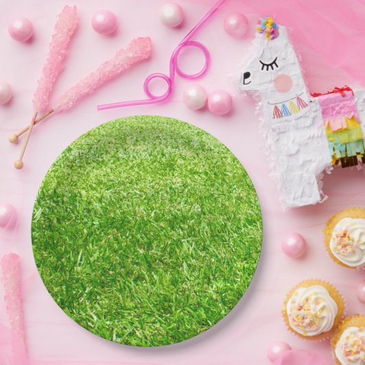 Gras Papieren Bordje (Feest)