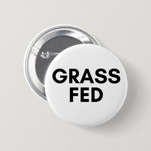 gras ronde button 5,7 cm (Voorkant /achterkant)
