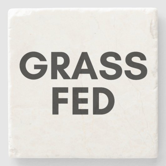 gras stenen onderzetter (Voorkant)