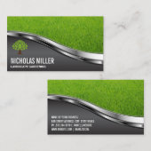 Gras | Tree Logo Visitekaartje (Voorkant / Achterkant)