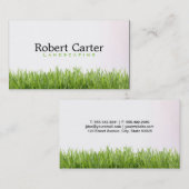 Gras | Tuinieren, Landscaping Visitekaartje (Voorkant / Achterkant)