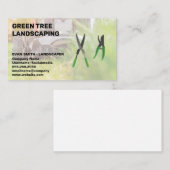 gras van grasmaaiers | Gardener Shears Visitekaartje (Voorkant / Achterkant)