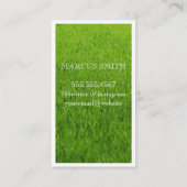 gras visitekaartje (Achterkant)